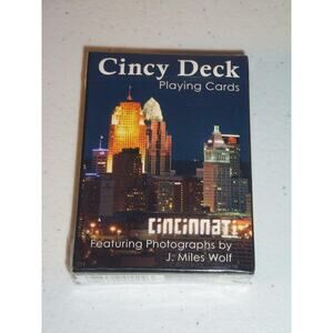 Cincy Deck Playing Cards Cincinnati J Miles Wolf Photography Collectible -121530